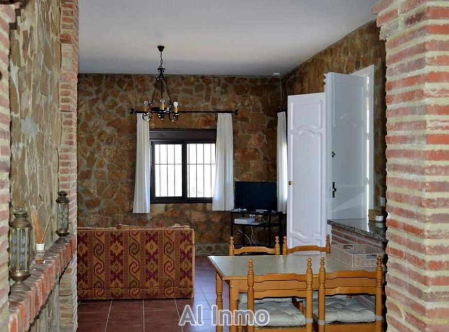 Las Palmeras - Ein Stueck Vom Paradies - Behagliches Haus Mit Pool Algodonales Bagian luar foto