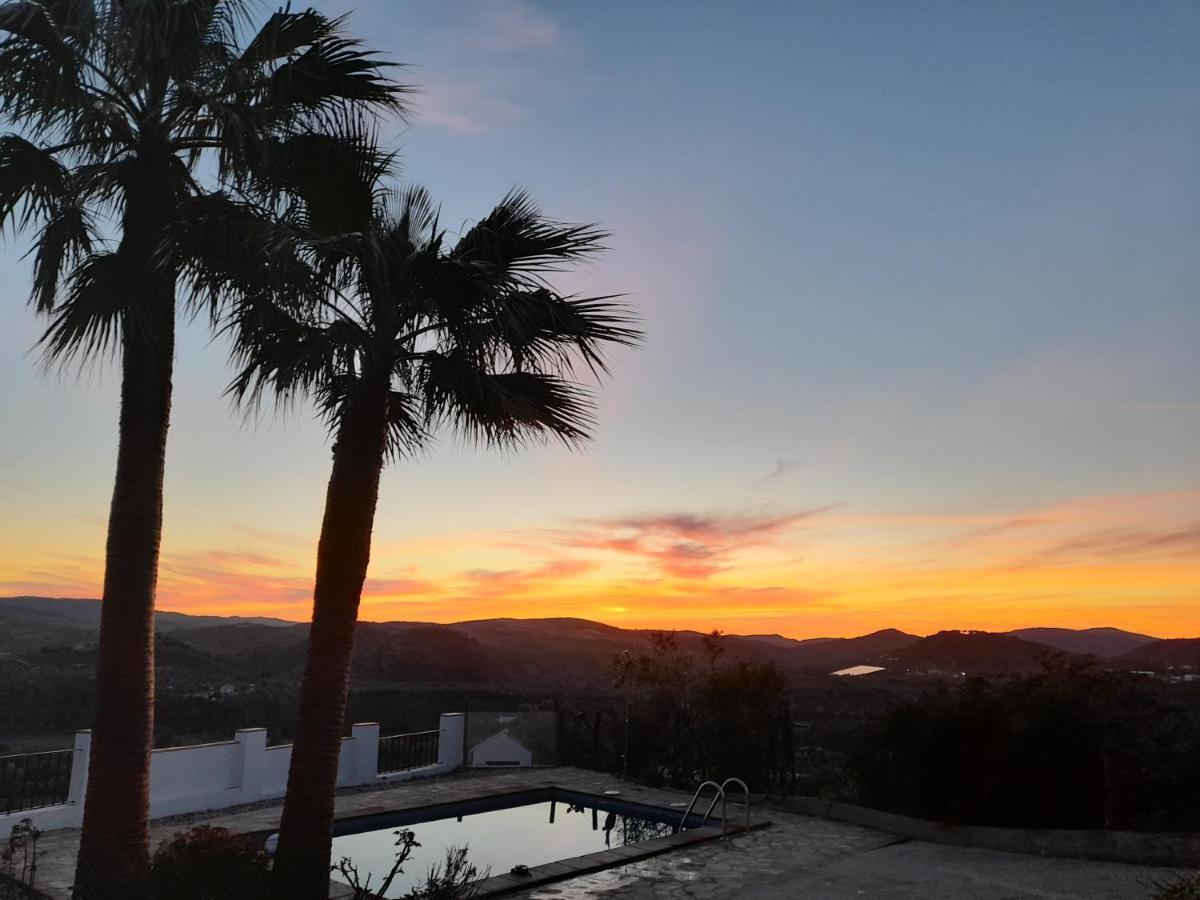 Las Palmeras - Ein Stueck Vom Paradies - Behagliches Haus Mit Pool Algodonales Bagian luar foto